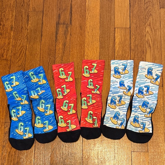 Rock'Em Other - Rock’em Six Seven Kids Socks Bundle Size Youth Large